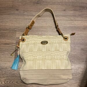 Fossil Tan purse